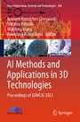 Cover: AI Methods and Applications in 3D Technologies - Springer