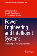 Cover: Power Engineering and Intelligent Systems - Springer
