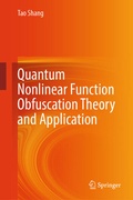 Cover: Quantum Nonlinear Function Obfuscation Theory and Application - Springer
