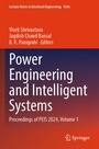 Cover: Power Engineering and Intelligent Systems - Springer