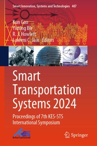 Enlarge image Cover: Smart Transportation Systems 2024 - Springer