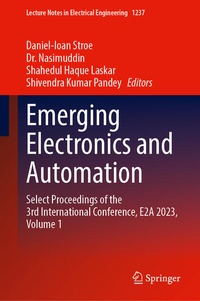 Enlarge image Cover: Emerging Electronics and Automation - Springer