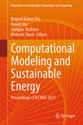 Cover: Computational Modeling and Sustainable Energy - Springer