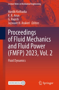 Abbildung von: Proceedings of Fluid Mechanics and Fluid Power (FMFP) 2023, Vol. 2 - Springer