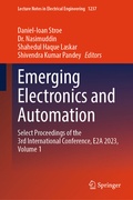 Cover: Emerging Electronics and Automation - Springer