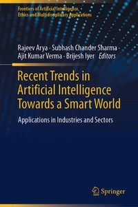 Enlarge image Cover: Recent Trends in Artificial Intelligence Towards a Smart World - Springer