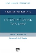 Cover: Advanced Introduction to International Tax Law - Edward Elgar Publishing