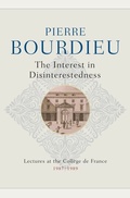 Cover: The Interest in Disinterestedness - Wiley