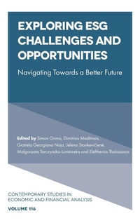 Enlarge image Cover: Exploring ESG Challenges and Opportunities - Emerald Publishing Limited