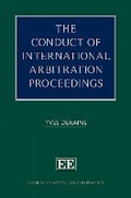 Cover: The Conduct of International Arbitration Proceedings - Edward Elgar Publishing