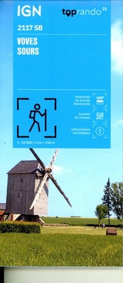 Abbildung von: Voves / Sours: 2117 - Institut Geographique National