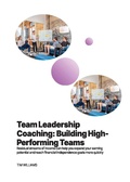 Cover: Team Leadership Coaching: Building High-Performing Teams - TIM WILLIAMS