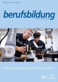 Cover: Arbeitsmarktgef&ouml;rderte berufliche Integration - berufsbildung - Eusl Verlag