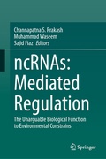 Cover: ncRNAs: Mediated Regulation - Springer