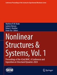 Abbildung von: Nonlinear Structures & Systems, Vol. 1 - Springer