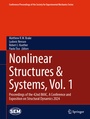 Cover: Nonlinear Structures & Systems, Vol. 1 - Springer
