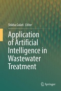 Cover: Application of Artificial Intelligence in Wastewater Treatment - Springer