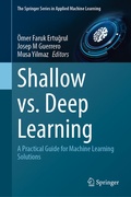 Cover: Shallow Learning vs. Deep Learning - Springer