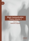 Cover: Black Communication Theory Volume 2 - Palgrave Macmillan