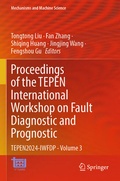 Cover: Proceedings of the TEPEN International Workshop on Fault Diagnostic and Prognostic - Springer