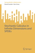 Cover: Stochastic Calculus in Infinite Dimensions and SPDEs - Springer