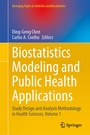 Cover: Biostatistics Modeling and Public Health Applications - Springer