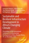 Cover: Sustainable and Resilient Infrastructure Development in Africa's Changing Climate - Springer