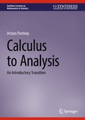 Cover: Calculus to Analysis - Springer