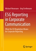 Cover: ESG Reporting in Corporate Communication - Springer