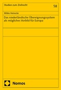 Abbildung von: Das niederländische Übereignungssystem als mögliches Vorbild für Europa - Nomos