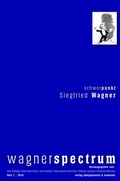 Cover: wagnerspectrum - K&ouml;nigshausen & Neumann