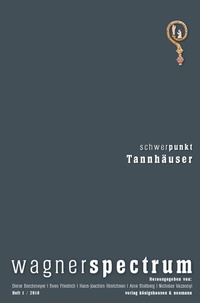 Abbildung von: wagnerspectrum - Königshausen & Neumann