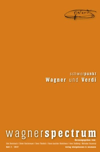 Abbildung von: wagnerspectrum - Königshausen & Neumann