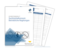 Abbildung von: Mitarbeitermerkblatt Suchtmittelkonsum: Betriebliche Regelungen - Forum Verlag Herkert