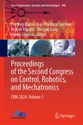 Cover: Proceedings of the Second Congress on Control, Robotics, and Mechatronics - Springer
