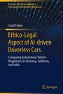 Cover: Ethico-Legal Aspect of AI-driven Driverless Cars - Springer