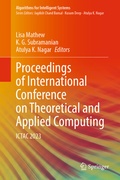 Cover: Proceedings of International Conference on Theoretical and Applied Computing - Springer
