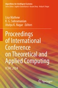 Cover: Proceedings of International Conference on Theoretical and Applied Computing - Springer