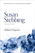 Cover: Susan Stebbing: Philosophical Papers - Oxford University Press