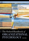 Cover: The Oxford Handbook of Organizational Psychology, Volume 1 - OUP eBook