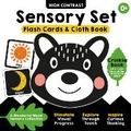 Cover: A High-Contrast Black-and-White Sensory Book Set: Part of the A Wonderful Wood Collection for Newborns and Babies 0-2 years - Kennedy Publishing