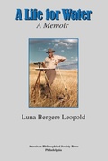 Cover: A Life for Water - The American Philosophical Society Press