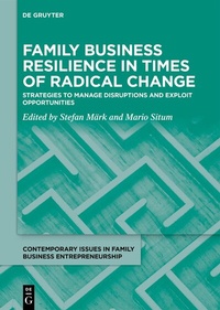 Abbildung von: Family Business Resilience in Times of Radical Change - De Gruyter