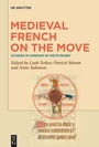 Cover: Medieval French on the Move - De Gruyter