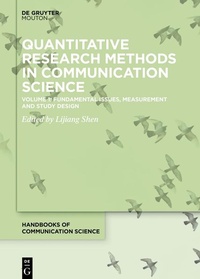 Enlarge image Cover: Fundamental Issues, Measurement and Study Design - De Gruyter Mouton