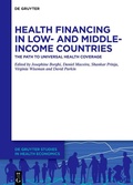 Cover: Health Financing in Low- and Middle-Income Countries - De Gruyter