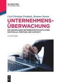 Cover: Unternehmens&uuml;berwachung - De Gruyter Oldenbourg
