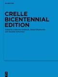 Cover: Crelle Bicentennial Edition - De Gruyter