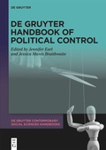 Cover: De Gruyter Handbook of Political Control - De Gruyter