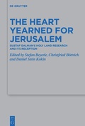 Cover: The Heart Yearned for Jerusalem - De Gruyter